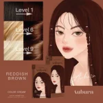 Kota Cosmetics Hair Color Cream – Auburn( reddish brown) - Image 3