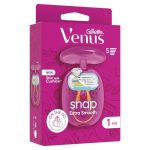 Gillette Venus Snap Extra Smooth Razor with Pink Case