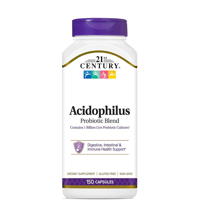 21st Century Acidophilus Probiotic Blend – 150 Capsules