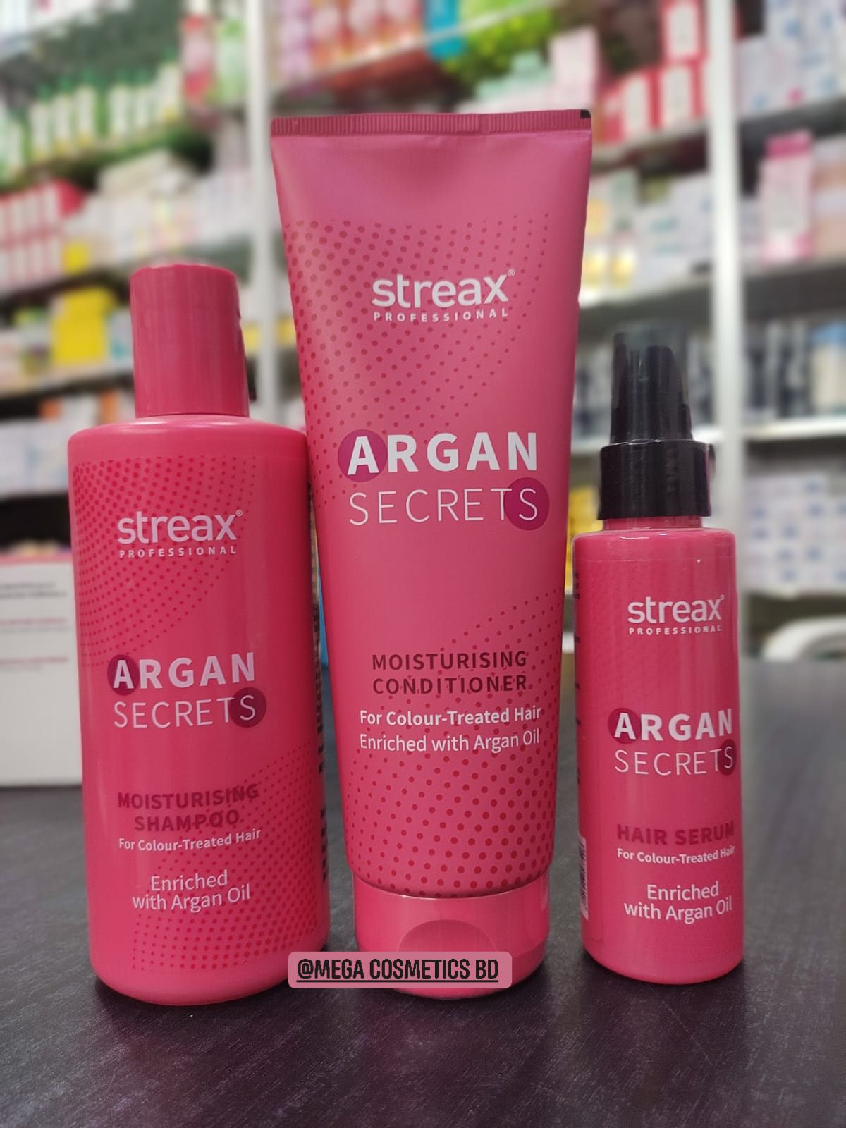Streax Professional Argan Secrets combo
