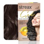 Streax Gel Hair Colour for Women & Men, Dark Brown 3