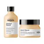 Loreal Absolut Repair Shampoo & Hair Mask Combo – Intense Repair for Damaged Hair