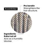 Loreal Liss Unlimited Shampoo & Hair Mask Combo – 4 Days of Frizz-Free, Silky Hair - Image 3