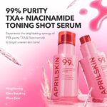 Aprilskin TXA Niacinamide Toning Shot 99 Spicule Facial Serum 30ml - Image 2