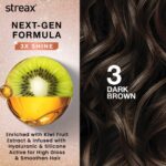Streax Gel Hair Colour for Women & Men, Dark Brown 3 - Image 2