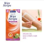 Beauty Formulas Argan Oil Wax Strips Hair Remover Legs & Body (20 pcs) - Image 3