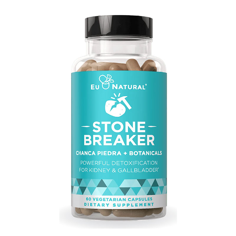 Eu Natural STONE BREAKER Kidney & Gallbladder Cleanse – 60 Capsules