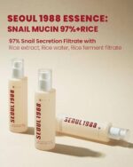 K-SECRET SEOUL1988 ESSENCE : SNAIL MUCIN 97% + RICE 100ML - Image 2