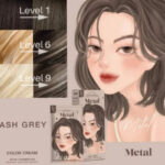 Kota Cosmetics Hair Color Cream Metal - Ash Grey - Image 2