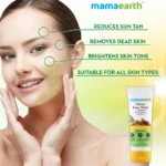 Mamaearth ubtan facewash for tan removal – 100ml - Image 3