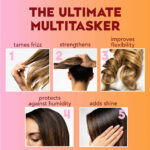 Ogx 5 In 1 Frizz-Free + Keratin Smoothing Oil Miracle Gloss Spray - Image 4
