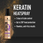 Schwarzkopf Keratin Heat Protect Spray 200ml - Image 2