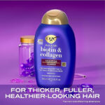 OGX Biotin & Collagen Shampoo 385ml - Image 2
