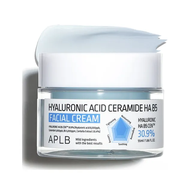 APLB Hyaluronic Acid Ceramide HA B5 Facial Cream 55ml