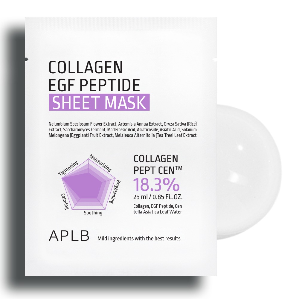 APLB Collagen EGF Peptide Sheet Mask 25ml