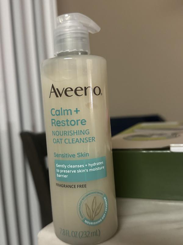 Aveeno Calm+ Restore Nourishing Oat Cleanser – 232ml