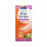 Beauty Formulas Argan Oil Wax Strips Hair Remover Legs & Body (20 pcs)