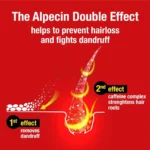 Alpecin Double Effect Dandruff and Hair Loss Shampoo 200ml - Image 2