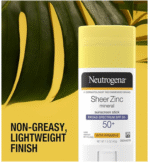 Neutrogena Sheer Zinc Mineral Sunscreen Stick 42g - Image 2