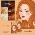 Kota Cosmetics Hair Color Cream – Sunrise (orange) - Image 2