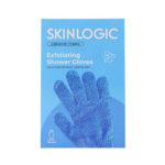Skinlogic Exfoliating Shower Gloves 1 Pair Blue