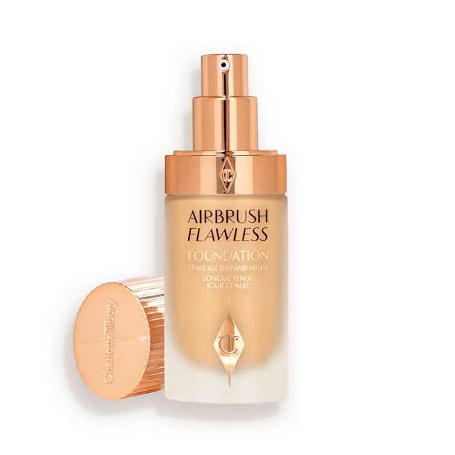 Charlotte Tilbury Airbrush Flawless Foundation – Shade 6 Warm (30ml)