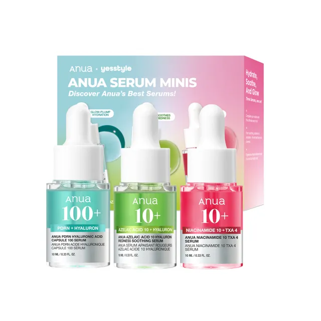 Anua Serum Discovery Trio Set