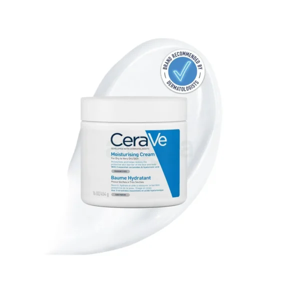 CeraVe Moisturizing Cream for Dry to Very Dry Skin 454g