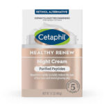 Cetaphil Healthy Renew Night Cream with Purified Peptides – Gentle Retinol Alternative for Sensitive Skin (48g)
