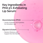 The Ordinary PHA 5% Exfoliating Lip Serum 15ml – Gentle Lip Exfoliation for Soft, Smooth & Hydrated Lips - Image 3