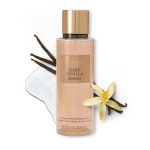 Victoria's Secret Bare Vanilla Shimmer Fragrance Mist 250ml – Warm Vanilla Body Spray with Shimmer Glow