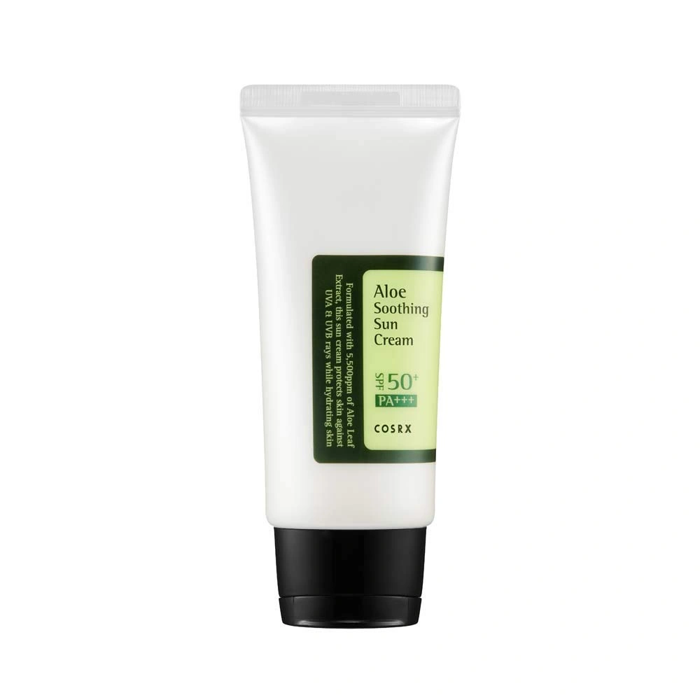 COSRX Aloe Soothing Sun Cream SPF50+ PA+++ 50ml: Top 10 Best Sunscreen in Bangladesh