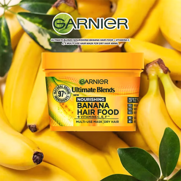 garnier banana hair food