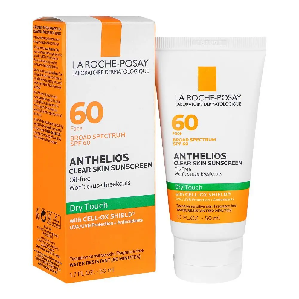 La Roche Posay Anthelios Clear Skin Dry Touch Sunscreen SPF 60