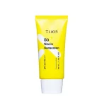 Sun exposure is one of the main causes of premature aging, pigmentation, and uneven skin tone. TIAM B3 Niacin Sunscreen SPF50+ PA+++ 50ml is a multifunctional Korean sunscreen that not only provides strong UV protection but also improves skin brightness and hydration. Formulated with Niacinamide (Vitamin B3), this sunscreen helps reduce dullness, improve uneven skin tone, and strengthen the skin barrier while protecting the skin from sun damage. With SPF50+ PA+++ broad-spectrum protection, it effectively shields the skin against harmful UVA and UVB rays that cause sunburn, dark spots, and premature aging. The lightweight and moisturizing texture spreads smoothly over the skin and absorbs quickly without leaving a greasy or sticky feeling. It works perfectly as a daily sunscreen and makeup base, leaving the skin soft, hydrated, and naturally radiant. Why TIAM B3 Niacin Sunscreen Works This sunscreen provides both sun protection and skincare benefits: Protects skin from harmful UVA and UVB rays Brightens dull and uneven skin tone Helps prevent dark spots and pigmentation Hydrates and nourishes the skin Strengthens the skin barrier Provides a smooth, non-greasy finish Unlike heavy sunscreens, this formula feels lightweight and comfortable, making it suitable for everyday use. Key Ingredients & Benefits 1. Niacinamide (Vitamin B3) Niacinamide is a powerful skincare ingredient known for brightening and strengthening the skin. Benefits: Improves uneven skin tone Reduces dullness and pigmentation Minimizes the appearance of pores Strengthens the skin barrier Enhances overall skin brightness 2. Broad-Spectrum UV Filters (SPF50+ PA+++) Provides strong protection against harmful sun rays. Benefits: Protects against UVA (aging rays) Protects against UVB (burning rays) Prevents sunburn and skin damage Reduces risk of dark spots and hyperpigmentation 3. Hydrating & Skin Conditioning Ingredients Helps maintain skin moisture and comfort. Benefits: Keeps skin hydrated throughout the day Prevents dryness caused by sun exposure Leaves skin soft and smooth Supports healthy skin barrier Texture & Finish TIAM B3 Niacin Sunscreen has a lightweight and smooth texture: Fast-absorbing formula Non-greasy and non-sticky No heavy white cast Leaves a natural glowing finish Perfect for daily use under makeup or as the last step of your skincare routine. Who Should Use This Sunscreen? Ideal For Dull or uneven skin tone Skin prone to pigmentation People looking for brightening sunscreen Daily sun protection routine Lightweight sunscreen lovers Suitable For Normal skin Dry skin Combination skin Most sensitive skin types Benefits at a Glance Strong Sun Protection SPF50+ PA+++ protection Shields skin from UVA and UVB rays Prevents sun damage and dark spots Brightening Care Niacinamide improves skin tone Reduces dullness Enhances natural glow Hydration & Comfort Moisturizes skin throughout the day Lightweight and breathable Non-greasy finish How to Use TIAM B3 Niacin Sunscreen Step-by-Step Instructions Complete your basic skincare routine (cleanser, toner, serum, moisturizer). Apply a generous amount of sunscreen to your face and neck. Gently spread evenly across the skin. Use as the final step of your morning skincare routine. Tips Apply 15–20 minutes before sun exposure. Reapply every 2–3 hours if exposed to sunlight for long periods. Expected Results Immediate Protected skin from sun exposure Hydrated and comfortable feel Smooth, natural finish With Regular Use Brighter and more even skin tone Reduced dullness Healthier and protected skin Why You’ll Love TIAM B3 Niacin Sunscreen SPF50+ PA+++ strong UV protection Brightens skin with Niacinamide Lightweight and non-greasy texture Hydrates while protecting skin Perfect for everyday sunscreen use TIAM B3 Niacin Sunscreen