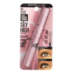 Maybelline Lash Sensational Sky High Mascara 801 Very Black – Lengthening & Volumizing Washable Mascara