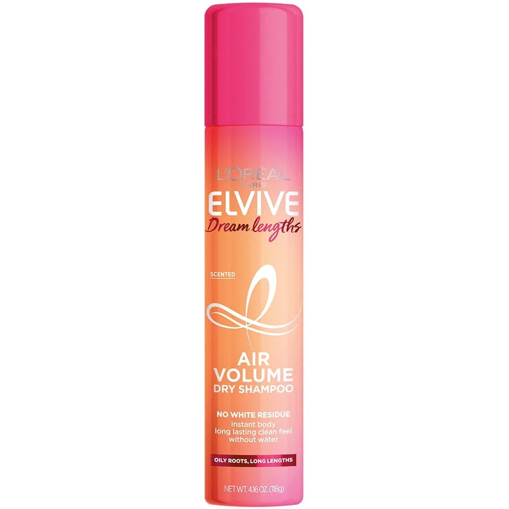 L’Oréal Paris Elvive Dream Lengths Air Volume Dry Shampoo – 200ml Maintaining fresh, voluminous hair between washes can be difficult, especially for long hair that tends to become oily or flat quickly. L’Oréal Paris Elvive Dream Lengths Air Volume Dry Shampoo 200ml is designed to instantly refresh hair by absorbing excess oil and boosting volume without the need for water. This innovative dry shampoo uses oil-absorbing technology that helps remove greasiness from the scalp while adding light, airy volume to hair. The ultra-light formula leaves no heavy residue and helps maintain the fresh look of recently washed hair. Perfect for long hair that needs volume and freshness, this dry shampoo revitalizes hair instantly, making it ideal for quick touch-ups, travel, or busy schedules. With its lightweight texture and refreshing fragrance, hair feels cleaner, lighter, and more voluminous in seconds. Why L’Oréal Dream Lengths Air Volume Dry Shampoo Works This dry shampoo refreshes hair through a fast-acting oil absorption system that: Absorbs excess scalp oil Revives flat or limp hair Adds lightweight volume Extends time between washes Leaves hair smelling fresh and clean It’s perfect for maintaining long, voluminous hair with minimal effort. Key Ingredients & Benefits 1. Oil-Absorbing Powder Technology Helps refresh hair instantly. Benefits: Absorbs excess oil and grease Reduces flat, oily hair appearance Refreshes scalp without washing 2. Lightweight Volume Boosters Adds body to hair without heaviness. Benefits: Lifts hair at the roots Creates fuller-looking hair Improves hair texture 3. Refreshing Fragrance Provides a fresh, clean scent. Benefits: Eliminates oily hair odor Leaves hair smelling fresh Boosts confidence throughout the day Texture & Finish L’Oréal Dream Lengths Air Volume Dry Shampoo features a fine, lightweight spray that: Instantly absorbs scalp oil Leaves minimal residue Adds airy volume and lift Keeps hair light and fresh Hair feels cleaner, lighter, and fuller within seconds. Who Should Use This Dry Shampoo? Ideal For Oily or greasy hair between washes Long hair that loses volume quickly Busy individuals needing quick hair refresh Travel or on-the-go hair care Anyone wanting instant hair freshness Not Recommended For Extremely dry scalp conditions Those sensitive to aerosol hair sprays Benefits at a Glance Instant Hair Refresh Absorbs excess oil quickly Revives hair without water Leaves hair feeling clean Volume Boost Lifts roots Creates fuller-looking hair Improves styling texture Convenient Hair Care Perfect for busy lifestyles Ideal for travel or quick touch-ups Extends time between washes How to Use L’Oréal Dream Lengths Air Volume Dry Shampoo Step-by-Step Instructions Shake the bottle well before use. Hold the spray about 20–30 cm from the scalp. Spray lightly onto hair roots, focusing on oily areas. Leave for a few seconds to absorb oil. Gently massage or brush hair to distribute product evenly. Use whenever hair needs instant refresh and volume. Where to Apply Hair roots Oily scalp areas Crown of the head for extra volume Expected Results Immediate Oil absorbed instantly Fresh, clean feeling hair Visible volume boost After Regular Use Extended time between washes Less greasy appearance Improved hair styling flexibility Long-Term Healthier hair routine with fewer washes Consistently fresh and voluminous hair Why You'll Love L’Oréal Dream Lengths Air Volume Dry Shampoo Instantly refreshes hair without water Absorbs excess oil and grease Adds lightweight volume and texture Ideal for long hair maintenance Perfect for busy lifestyles and travel Loreal Dream Lengths Dry Shampoo