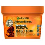 Garnier Ultimate Blends Repairing Papaya Hair Food Multi-Use Mask for Damaged Hair – With Vitamins C, E & F