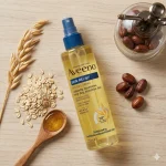 Aveeno Skin Relief Body Oil Spray for Very Dry, Sensitive Skin (200ml) - Image 2