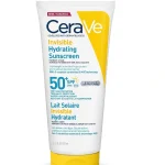 CeraVe Invisible Hydrating Sunscreen for Body & Face, SPF 50+, 6 fl oz (177 ml)
