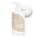 Isntree Yam Root Vegan Milk Cleanser 220ml – Gentle Hydrating Facial Wash for Dry & Sensitive Skin