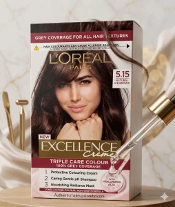 L'Oréal Paris Excellence Crème – Complete Gray Coverage & Hair Care - Image 2