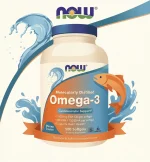 NOW Foods Omega-3 1000mg Softgels – Heart, Brain & Immune Support (500 Softgels) - Image 3