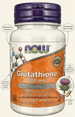 NOW Glutathione – 500mg - Image 3