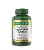 Nature's Bounty High Absorption Magnesium Glycinate (240mg)