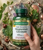 Nature's Bounty High Absorption Magnesium Glycinate (240mg) - Image 2
