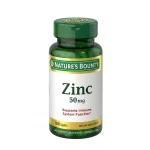 Nature's Bounty Zinc 50mg (100 Caplets) – Immune Support, Antioxidant & Skin Health Supplement