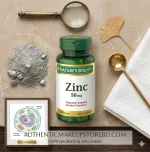 Nature's Bounty Zinc 50mg (100 Caplets) – Immune Support, Antioxidant & Skin Health Supplement - Image 3