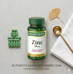Nature's Bounty Zinc 50mg (100 Caplets) – Immune Support, Antioxidant & Skin Health Supplement - Image 2