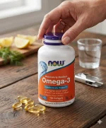 Now Foods Omega-3 Molecularly Distilled 1,000mg – 100 Softgels – Cardiovascular & Brain Support - Image 2